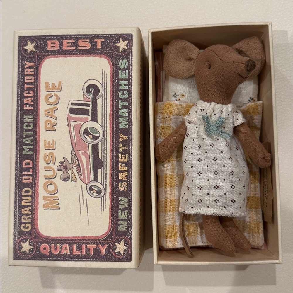 Maileg Big Sister Brown Mouse in Box